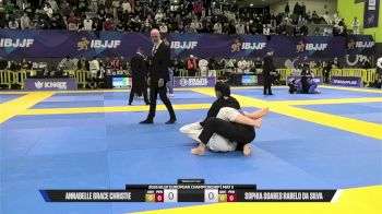 Annabelle Grace Christie vs Sophia Soares Rabelo Da Silva 2026 European Jiu-Jitsu IBJJF Championship
