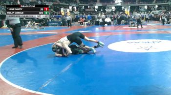 1A-4A 126 Champ. Round 1 - Philip Cordle, Bayshore Christian School vs Luke Santy, St. John Paul II