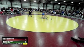 106 lbs Champ. Round 1 - Ethan Reeves, Pleasant Grove vs Connor Simons, Spanish Fork