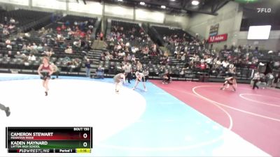 141 lbs Champ. Round 2 - Kaden Maynard, Layton High School vs Cameron Stewart, Mountain Ridge