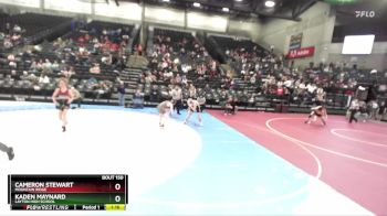 141 lbs Champ. Round 2 - Kaden Maynard, Layton High School vs Cameron Stewart, Mountain Ridge