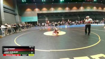 106 lbs Cons. Round 3 - Jared Hurlburt, Damonte Ranch vs Yuma Rigney, Lassen