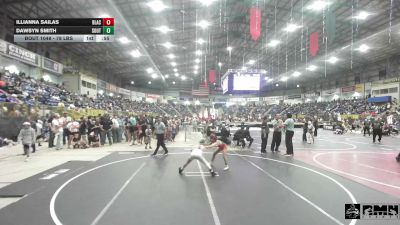 78 lbs Quarterfinal - Illianna Sailas, Black Fox Wrestling Academy vs Dawsyn Smith, Southwest Hammers
