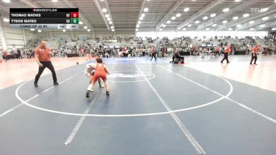 106 lbs Consi Of 32 #2 - Thomas Matias, NY vs Tyson Mateo, OH