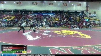 133 lbs Quarterfinal - Jack Huffman, Augustana (SD) vs Troy Dolphin, Wisconsin-Parkside