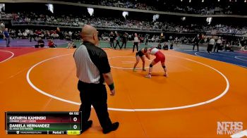 6A 132 lbs Champ. Round 1 - Kathryn Kaminski, Conroe Caney Creek vs Daniela Hernandez, El Paso Eastwood