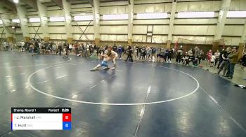 160 lbs Champ. Round 1 - Jacob Marshall, Panguitch vs Treyson Hunt, Sanderson Wrestling Academy