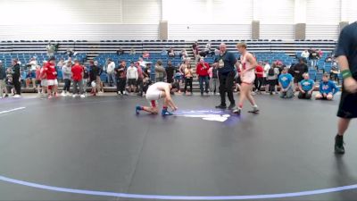 168 lbs Cons. Round 3 - Braxton Smith, Owen Valley vs Evan Hamblin, Martinsville