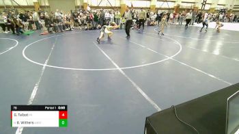76 lbs Quarterfinal - Bryker Withers, Upper Valley Aces vs Gatlan Talbot, ATC
