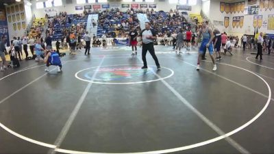 190 lbs Quarterfinal - Eros Callazo, Attack vs Tre Driggett, Brevard FCA