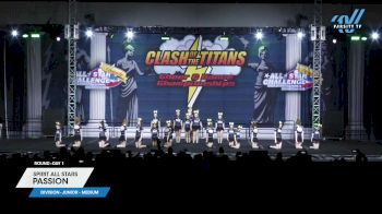 Spirit All Stars - PASSION [2024 L1 Junior - Medium Day 1] 2024 ASC Clash of the Titans Schaumburg & CSG Dance Grand Nationals