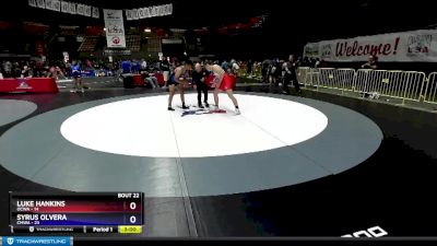 170 lbs Round 3 (16 Team) - Luke Hankins, OCWA vs Syrus Olvera, CMWA