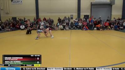 65 10U Semifinal - Drake Cooreman, MN Elite Wrestling vs Waylon Norris, Summit Wrestling Academy