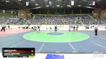 132 lbs Semifinal - Jordyn Raney, Union County vs Dakota Ferguson, Johnson Central