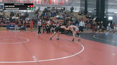 165 lbs Champ. Round 1 - Jake Taylor, Wheeling vs Mason Buckler, Frostburg State