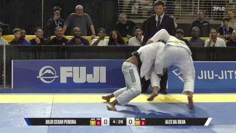 Alex Da Silva vs Julio Cesar Pereira 2025 Pan Jiu Jitsu IBJJF Championship