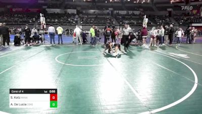 97 lbs Consi Of 4 - Sophie Katz, Manalapan Braves vs Alessia De Lucia, Cordoba Trained