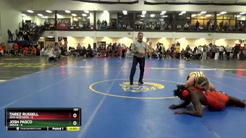 197 lbs Round 1 (12 Team) - Josh Pasco, Adrian vs Tarez Russell, Ohio Northern