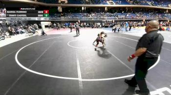 5A 120 lbs Cons. Round 2 - Triniti Casteel, North Richland Hills Birdville vs Marisa Iturrino, Carrollton Creekview