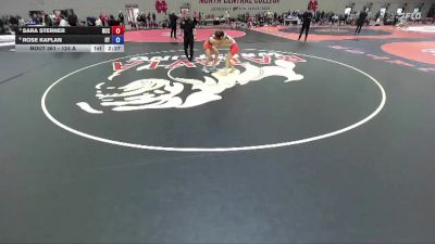 124 A Quarterfinal - Sara Sterner, North Central (IL) vs Rose Kaplan, Indiana Tech