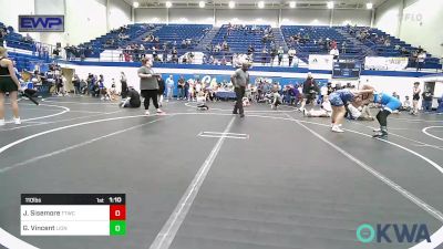 110 lbs Final - Jett Sisemore, Team Tulsa Wrestling Club vs Gage Vincent, Lions Wrestling Academy