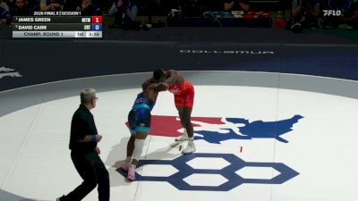 74 kg Champ. Round 1 - James Green, NEBWTC/ TMWC vs David Carr, Cyclone RTC/TMWC