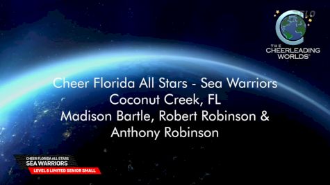 Cheer Florida All Stars - Sea Warriors [2025 L6 Limited Senior Small Semis] 2025 The Cheerleading Worlds