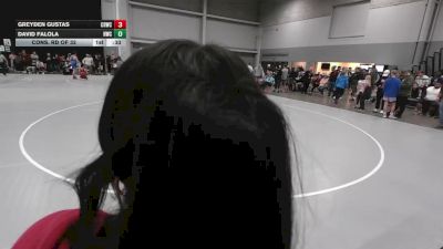 150 lbs Cons. Rd Of 32 - Greyden Gustas, CRWC vs David Falola, Hawkstyle Wrestling Club