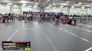 80 lbs Cons. Semi - Max Hanselman, Grain House vs Logan Brickley, Alchemy Wrestling Club