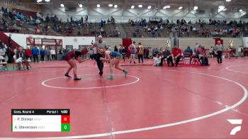 116 lbs Cons. Round 4 - Prezly Slinker, Attica vs Ayla Stevenson, Franklin Wrestling Club