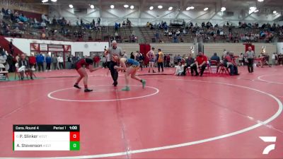 116 lbs Cons. Round 4 - Prezly Slinker, Attica vs Ayla Stevenson, Franklin Wrestling Club