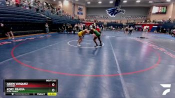 215 lbs Cons. Round 1 - Aiden Vasquez, McKinney vs Kory Pradia, Klein Forest