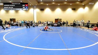 126 lbs Champ. Round 1 - Andrew Schulz, New York vs Grant Dillon, Virginia