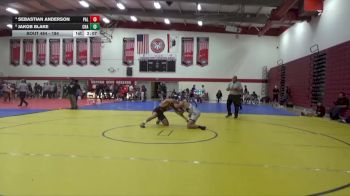 184 lbs 3rd Place Match - Sebastian Anderson, Palomar College vs Jakob Blake, Chabot College