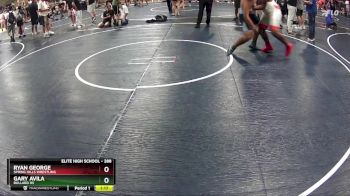 288 lbs Cons. Semi - Ryan George, Spring Hills Wrestling vs Gary Avila, Bullard HS
