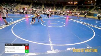 115 lbs Round Of 16 - Macy Gorczynski, Dark Cloud Wrestling Club vs Audrey Barnes, King Select