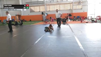 40 lbs Round 2 - Theo Cash, Ohio Gold vs Lucas Frodge, Contenders Wrestling Academy