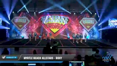 Myrtle Beach Allstars - Roxy [2021 L4 Senior - D2 Day 2] 2021 Spirit Sports: Battle at the Beach