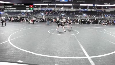 133 lbs 7th Place - Cc Shultz, Mechanicsburg vs Kaden Branch, Rough Riders