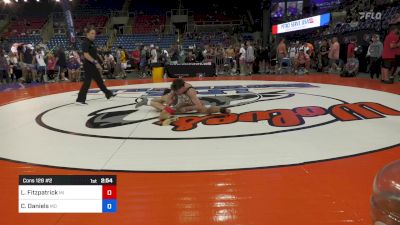 138 lbs Cons 128 #2 - Liam Fitzpatrick, MI vs Creighton Daniels, MO