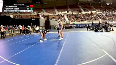 138-D1 Champ. Round 1 - Alena Gracia, Cesar Chavez High School vs Bryanna Griego, Raymond S. Kellis High School