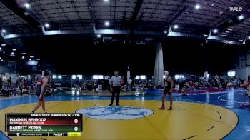 106 lbs Cons. Round 4 - Garrett Moses, Eastern Carolina Wrestling Aca vs Maximus Behrooz, Richmond Wrestling Club