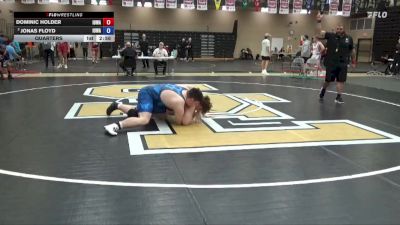 285 lbs Quarters - Dominic Holder, Iowa vs Jonas Floyd, Iowa