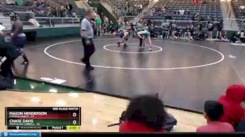 106 lbs Placement Matches (16 Team) - Chase Davis, Southlake Carroll vs Mason Henderson, Cypress Ranch