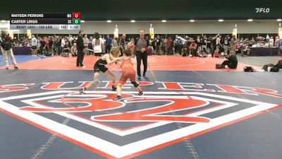 106 lbs Round Of 128 - Maysen Perkins, MO vs Carter Lirgg, SC