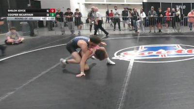 113 lbs Round Of 128 - Shiloh Joyce, NJ vs Cooper McArthur, GA