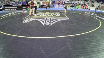 Girls-140 lbs Cons. Semi - Megan Melnyk, Warren Mott H.s. Girls vs Monica Mullins, Holton Hs Girls