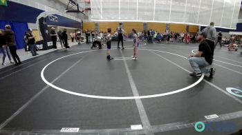 52-57 lbs Quarterfinal - Lucy Chill, Perry Wrestling Academy vs Alaura Lewis, Noble Takedown Club