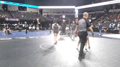 140 lbs 3rd Place - Ivana Cuellar, Downey (SS) vs Sumaya Lazaro, Northview (SS)