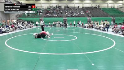 144 lbs 4th Wrestleback (16 Team) - Lucas McIntyre, West Forsyth vs Kenechi Odimgbe, Archer